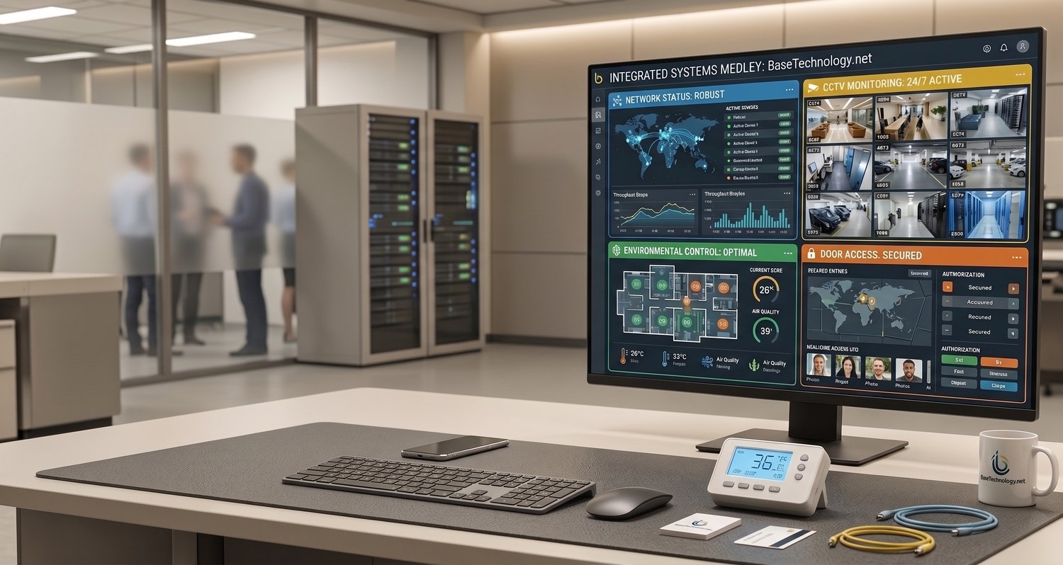 Integrated building systems dashboard